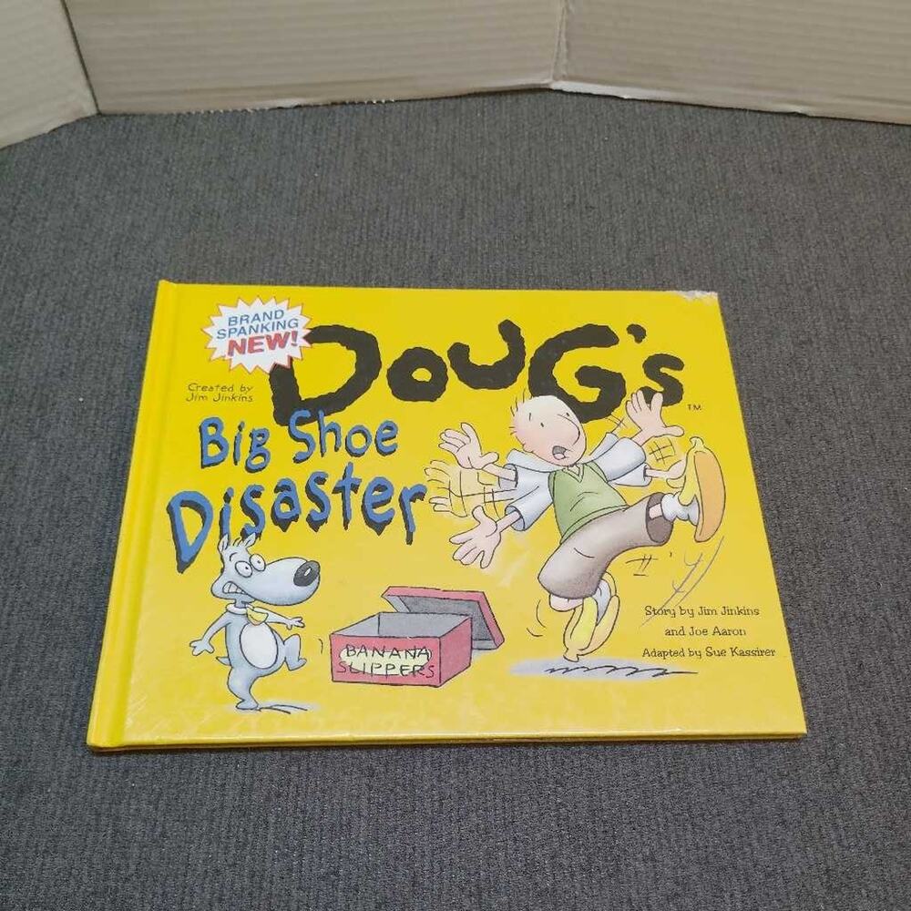 Disney Doug's Big Shoe Disaster Book 1997 First Edition Jim Jinkins